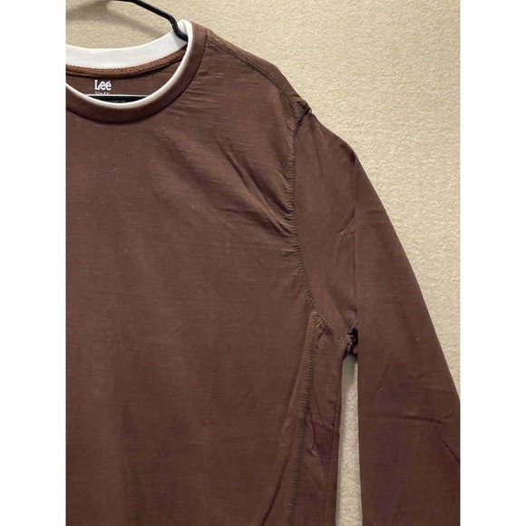 Lee Shirt Men's XXL Brown - Picture 4 of 12